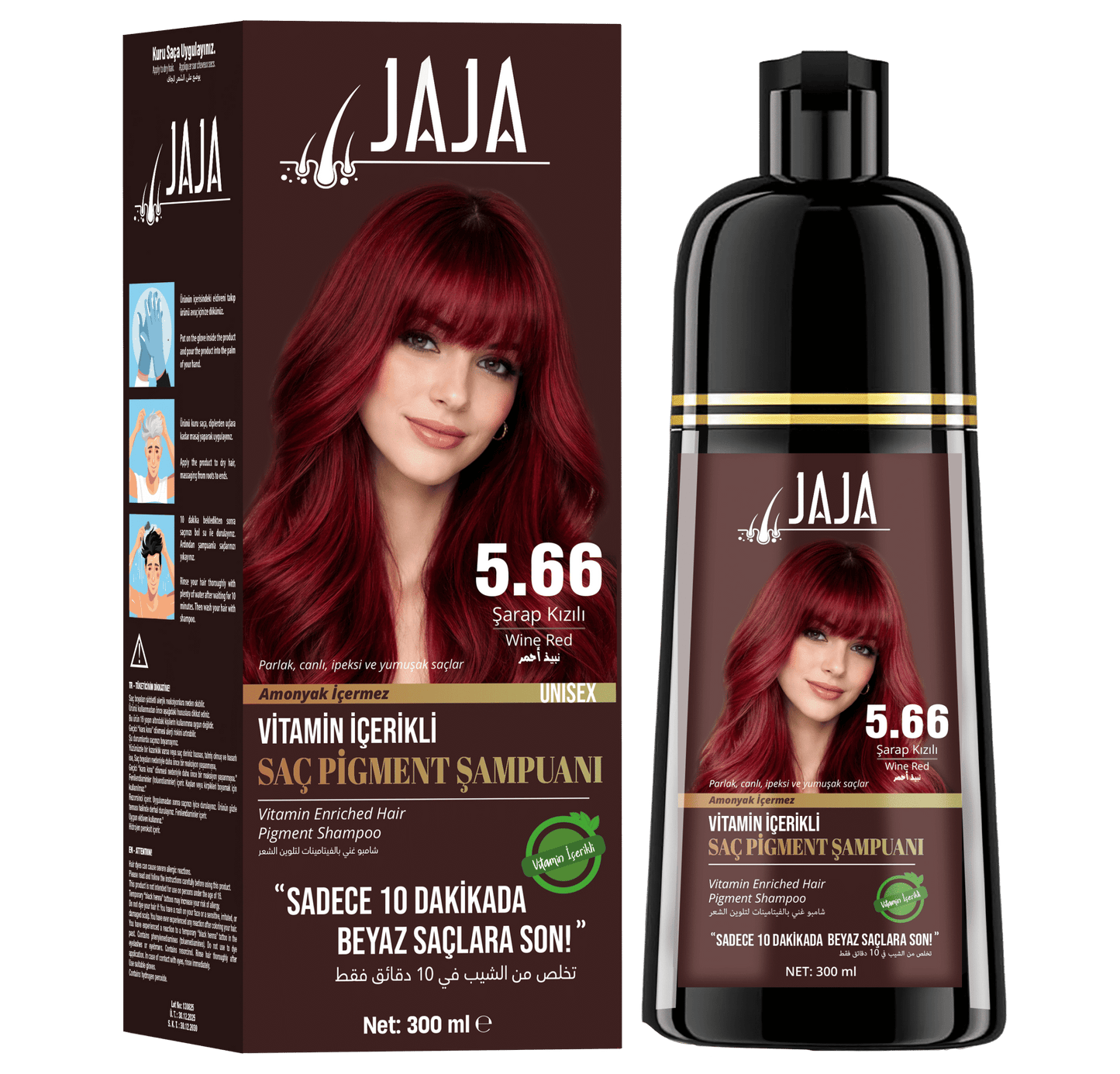 JAJA Beyaz Kapatıcı Şampuan | 300 ml.