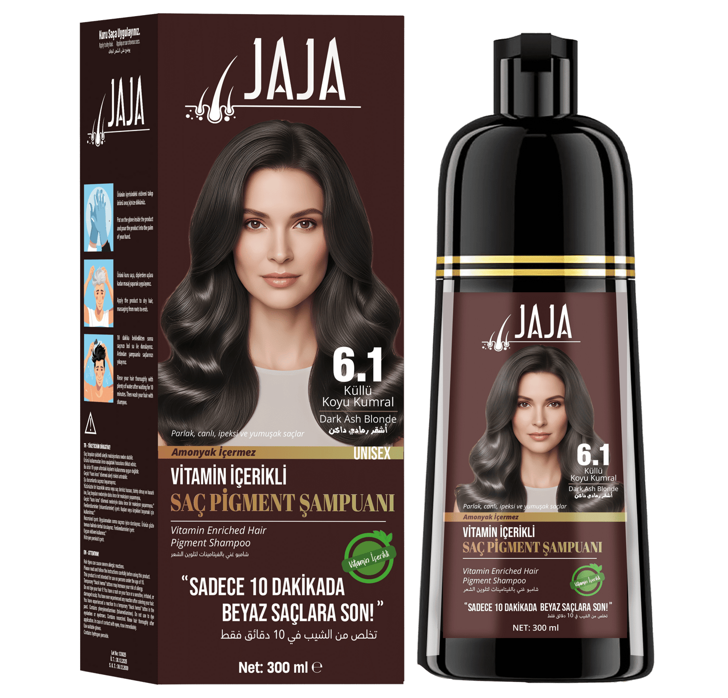 JAJA Beyaz Kapatıcı Şampuan | 300 ml.