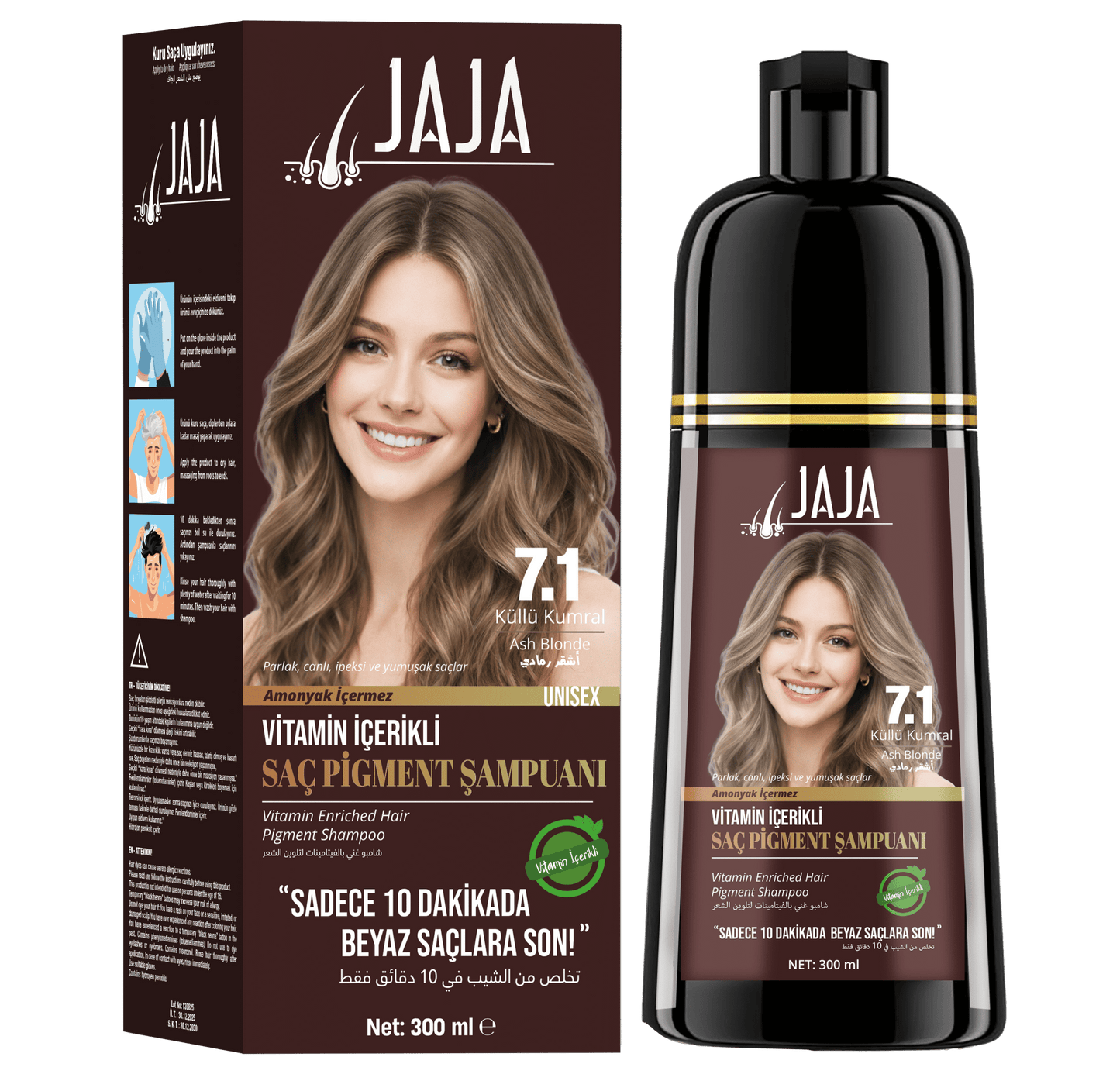 JAJA Beyaz Kapatıcı Şampuan | 300 ml.