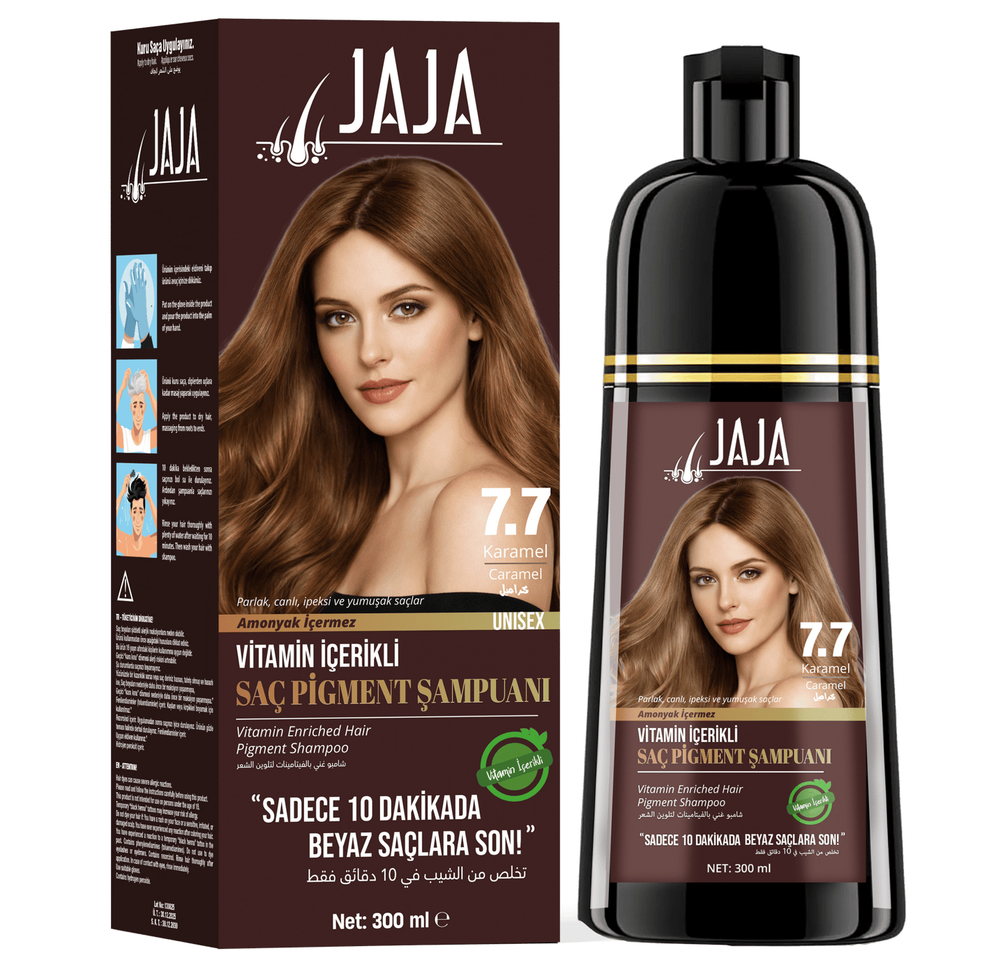 JAJA Beyaz Kapatıcı Şampuan | 300 ml.