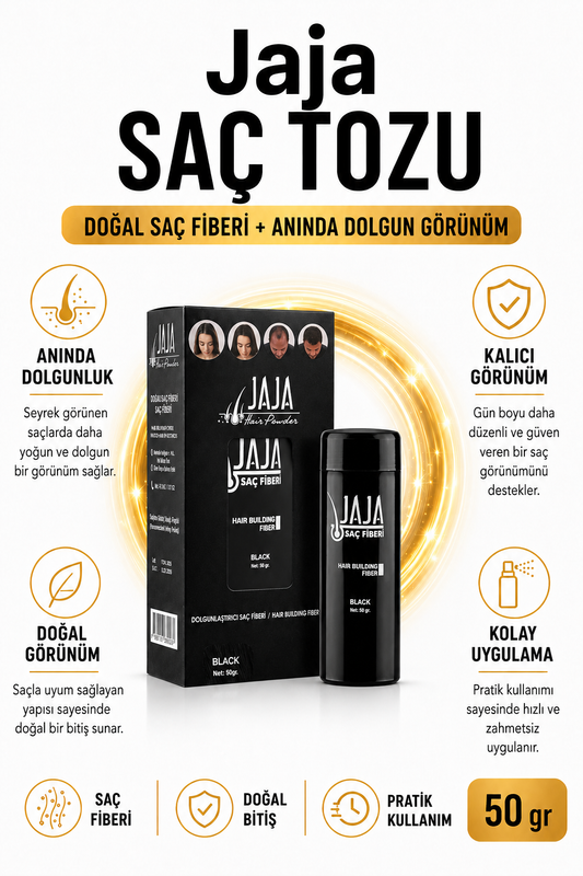 Jaja Saç Fiberi Topik | 50 gr