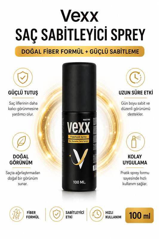 Vexx Saç Sabitleyici Sprey | 100 ml.